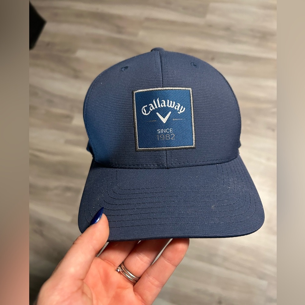 Callaway Blue Embroidered Logo Golf Cap